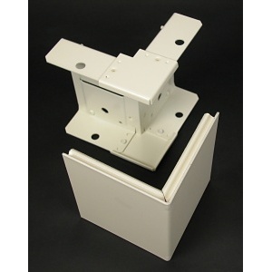 Wiremold V4018 4000 External Elbow Fitting, Ivory, TAA Compliant