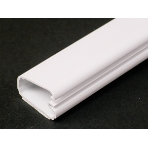 Wiremold 2800-WH Uniduct 2800 Series 1-Piece Latching Raceway Fitting, TAA Compliant, White
