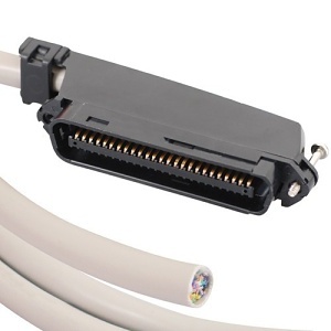 ICC ICPCSTMB10 Male to Blunt Telco Cable Assembly, 10', 25-Pair
