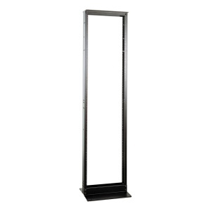 Hubbell HPW66RR19 Nextframe Equipment Rack, 68.5"x19", Black