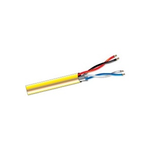 West Penn 77350YE1000 Non Plenum Audio Cables,1000'