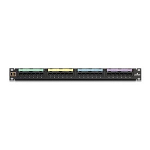 Leviton 43080-1L18 VG 8-Pack Jacks, 24-Ports