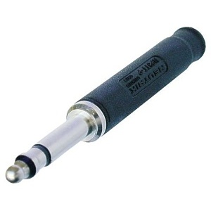 NEUTRIK NP3TT-P-B Telefone Plug Bantam Type, Solder Termination for T+R, 4.4 mm (0.173")