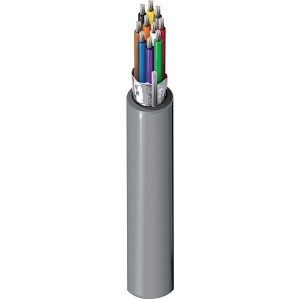 Belden 9540 24/10 Stranded Shielded Computer EIA Cable, TC, PVC Jacket