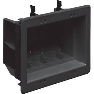 Arlington DVFR3BL Recessed Indoor InBox for New and Retrofit Construction