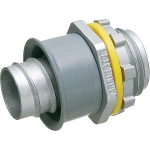 Arlington LTSC50 Liquid-Tight Screw-On Connector, 1/2"