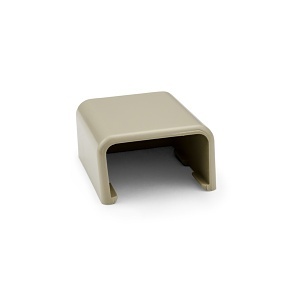 HellermannTyton TSR3I-36 Cable Raceway Fitting, Raceway Ivory End Cap/Each