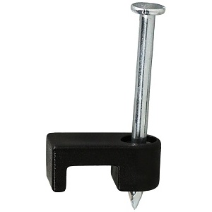Dottie PLX18B Staple, 1/4" 1/8" UV Black Bell Telephone and Thermo