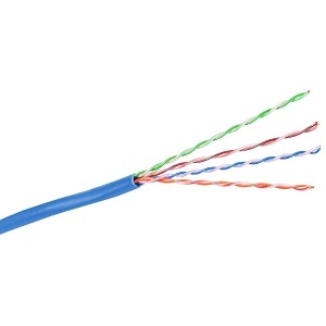 Hubbell HC6RPEB NEXTSPEED LINK CAT6 UTP Cable, REELEX Box, Plenum, Blue