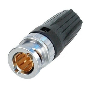 NEUTRIK NBNC75BLP9 Coaxial Cable Connector, Cable End BNC RearTWIST Cable
