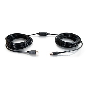 Ortronics 2403-38998-040 USB 2.0 A/B Active Cable, Center Booster Format, 39.3' (12m)