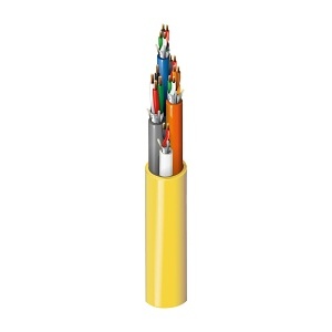 Belden 658AFJ Access Control CMP Cable, Yellow Jacket
