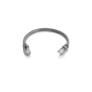 C2G CG00667 CAT6a Snagless Unshielded Ethernet Network Patch Cable, 15' (4.6m), Gray