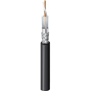 Belden 9913 RG8 10AWG Solid Wireless Transmission Coaxial Cable, BC, 50 ohms, Foil 90% TC Braid, PVC Jacket