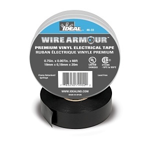 IDEAL 46-33 Electrical Tape, Preminum Vinyl Elec Tape 66'