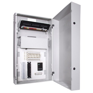 Hubbell IDF42 REBOX Commercial Cabinet, 42" x 24.2" x 10" Unloaded, Light Gray