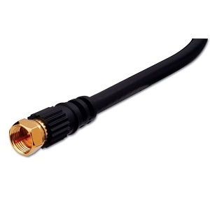 Vanco FFRG6U6W Coaxial Cable F RG6 6' White