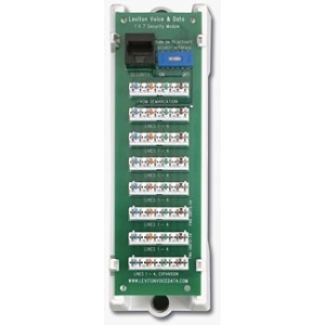 Leviton 43080-1L13 Telephone Security Module on Plastic Bracket