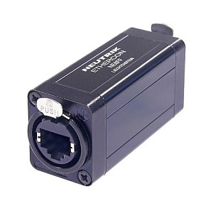 NEUTRIK NE8FF EtherCON RJ45 Feedthrough Coupler for Cable Extensions