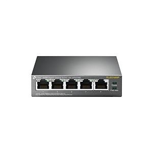 West Penn WPTL-SG1005P 5-Port 1G PoE Ethernet Switch with IGMP Snooping