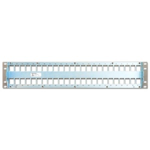 Belden AX104564 KeyConnect Shielded Patch Panel 48 Port, 2U, Titanium
