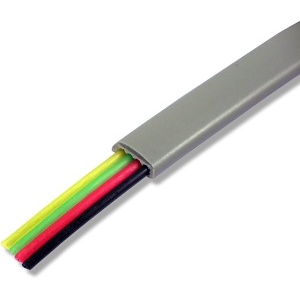 Lynn Electronics D4BU-CU26BC-SS26/4 AEG BC Flat Silver Satin Cordage