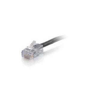C2G CG15297 CAT6 Plenum Non-Booted Unshielded Ethernet Network Patch Cable, 15' (4.6m), Black