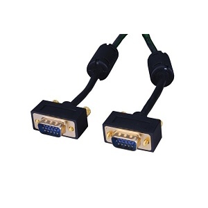 Evolution SSVGA35 Ultra Slim S-VGA Cable, Male to Male, 35'