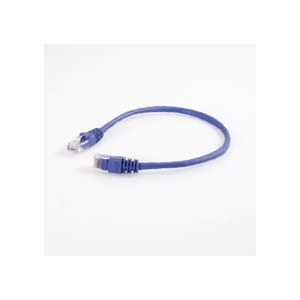 Quiktron 570-145-001 Q-Series CAT5e Patch Cable, Booted, 1', Purple