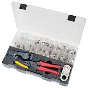 West Penn 90170 CAT6/6A Shielded Plug Installation Kit
