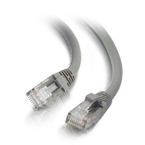 Quiktron 576-100-6IN CAT6 Patch Cable, 6" Snagless C6 CM, Gray