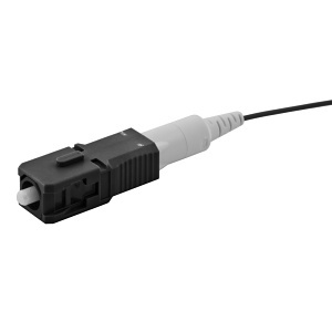 Hubbell FCSC900K50M12 SC OM2 Fiber Optic Cable Connector, 900 Micron Boot, 12-Pack