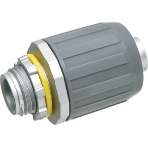 Arlington LT5 Liquid-Tight Push-In Connector, 1/2"