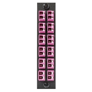Hubbell FSPNLCDS12VI Fiber Optic Patch Panel