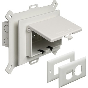 Arlington DBHS1W Low-Profile In-Box, Vinyl Siding
