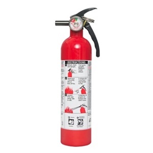 Kidde 466295MTL Kitchen/Garage Home Series 10-B:C, Elite 10 ULC Gauged Fire Extinguisher, Red
