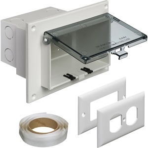 Arlington DBHR1C Horizontal In-Box, Clear