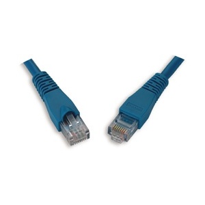 West Penn C6-CA1-BL-1 CAT6 Network Cable