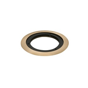 Arlington FLB3550MB Carpet Ring for Arlington's Flush to Floor Round Cut in Floor Box Kits, Brass
