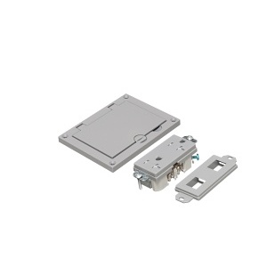 Arlington FLBC8501GY Non-Metallic Single Gang Cover Kit with Flip Lid Cover, 20-Pack, Gray