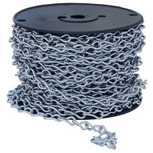 Dottie CH12R Conduit Adapter, #12 Gauge Bright Galvanized Jack Chain Reel
