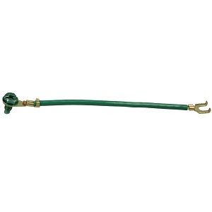 Dottie GPS775 Conduit Adapter, 8" Stranded 12AWG Ground Pigtail with Flange