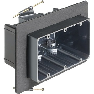 Arlington FN103FD Vapor Box 3G Deep Nail, Faceplates and Mounting Boxes