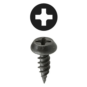 Dottie F6716 Screw, #6 7/16" Phillips Pan Head Framing Screw
