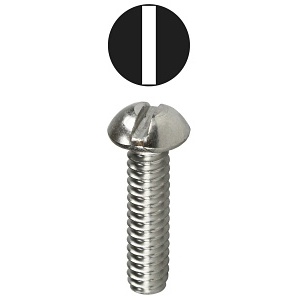 Dottie PMS83212 Screw, #8-32 1/2" Stainless-Steel Phillips Pan Head Machine Screw