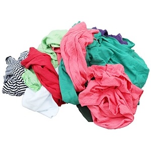 Dottie RGZ25 Cleaning Wipe, 25-Pound Box of Recycled Colored Rags
