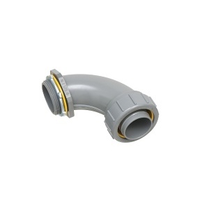 Arlington NMLT90150 Conduit Adapter, 1 1/2" PVC LT 90-Degree Connector