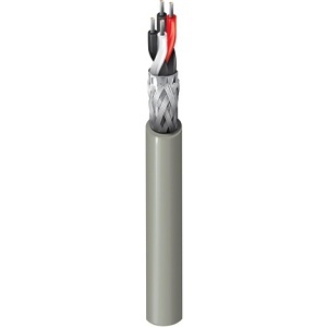 Belden DLC22499 Gepco DMX512 4C 24 AWG Lighting Control Cable, Black