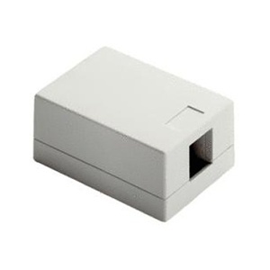On-Q WP3501-IV 1-Port Surface Mount Box, Ivory