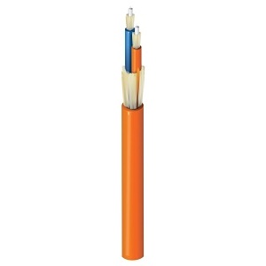 Belden FI1B002PD FI Breakout Series OM1 2-Fiber Indoor/Outdoor Breakout Fiber Optic Cable, OFNP